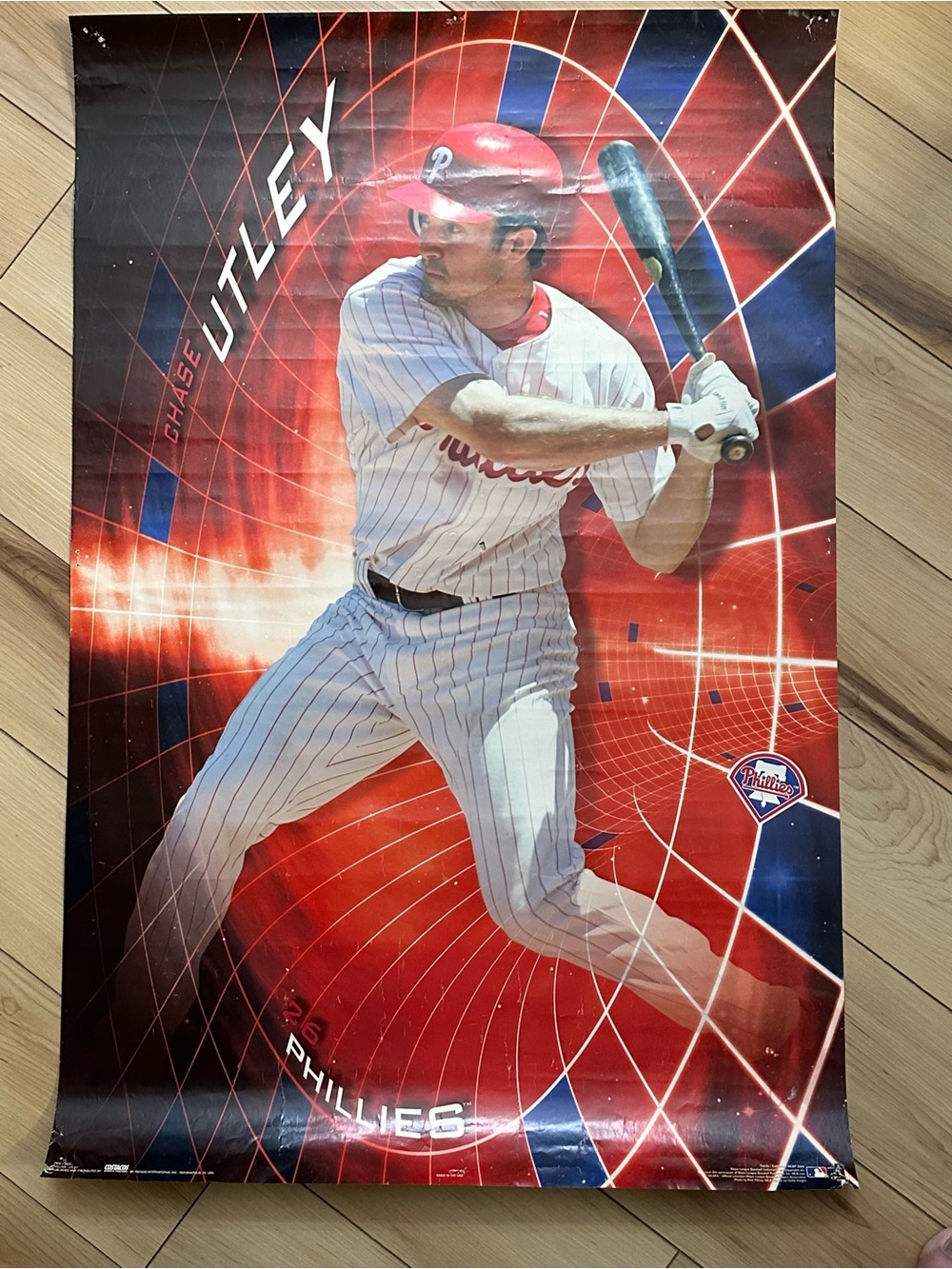 Chase Utley "Philly Proud" Philadelphia Phillies poster